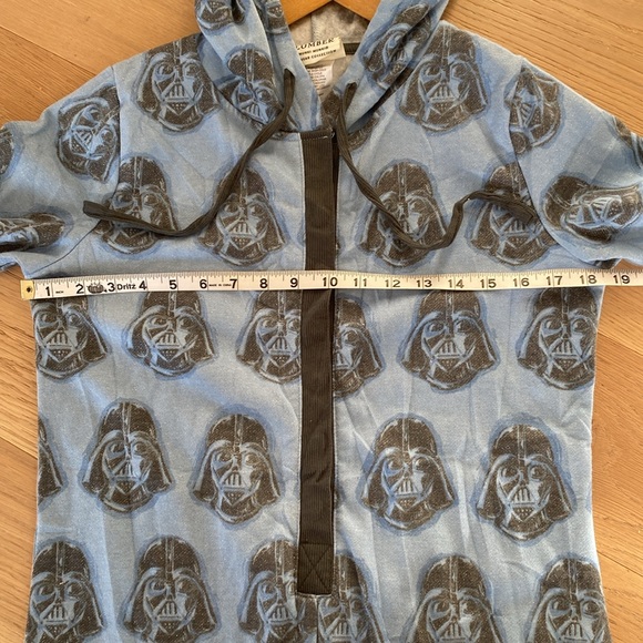 Onesie Star Wars Darth Vader Sparkle Union Suit - Picture 13 of 14